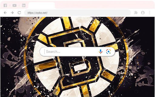 Boston Bruins Chrome Theme Oyko.net  from Chrome web store to be run with OffiDocs Chromium online