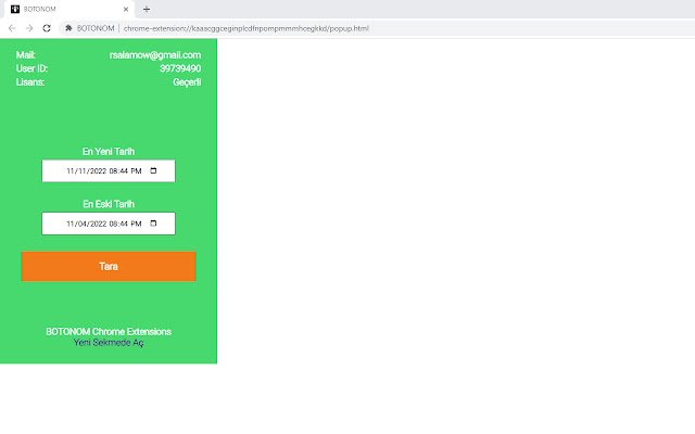 Chrome वेब स्टोर से BOTONOM को ऑनलाइन OffiDocs Chromium के साथ चलाया जाएगा