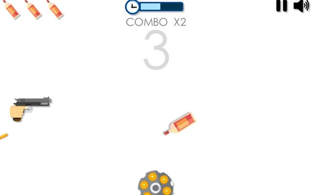 Bottle Shoot Game  from Chrome web store to be run with OffiDocs Chromium online