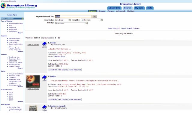 BPL Catalog Launcher mula sa Chrome web store na tatakbo sa OffiDocs Chromium online