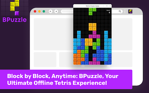 BPuzzle Tetris Game  from Chrome web store to be run with OffiDocs Chromium online