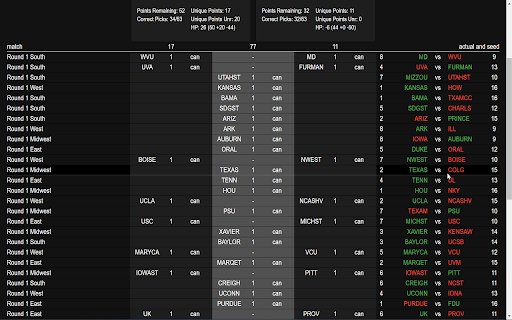 Bracketwise from Chrome web store to be run with OffiDocs Chromium online Bracketwise from Chrome web store to be run with OffiDocs Chromium online