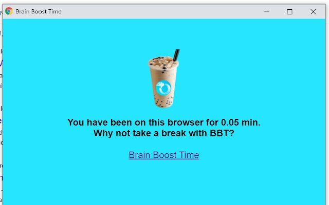 OffiDocs Chromium çevrimiçi ile çalıştırılacak Chrome web mağazasından Brain Boost Time(r) [BBT]