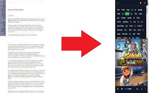 Brain Nourishment  from Chrome web store to be run with OffiDocs Chromium online