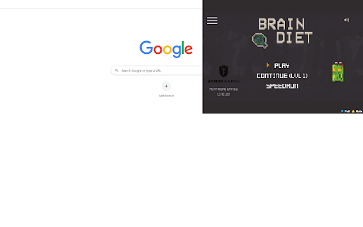 Brain Unblocked  Free  from Chrome web store to be run with OffiDocs Chromium online