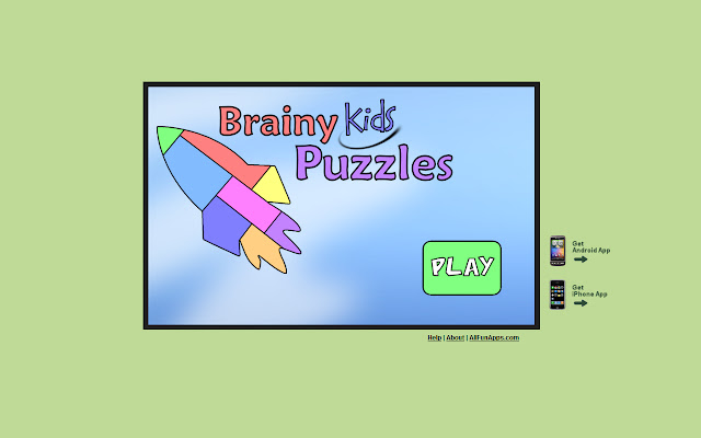 פאזלים Brainy Kids מחנות האינטרנט של Chrome שיופעלו עם OffiDocs Chromium באינטרנט