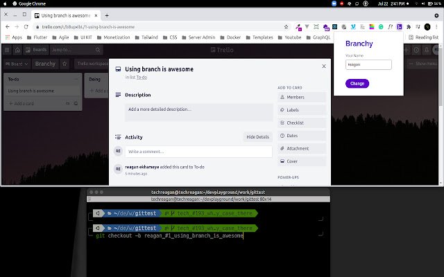 Branchy จาก Chrome เว็บสโตร์เพื่อใช้งานกับ OffiDocs Chromium ออนไลน์