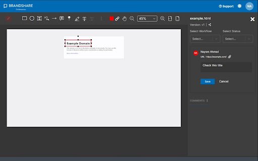 Brandshare Collaboration  from Chrome web store to be run with OffiDocs Chromium online