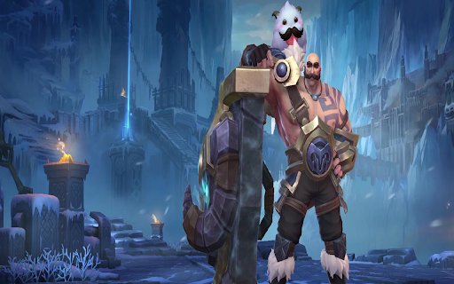 Braum wallpaper in league of legends  from Chrome web store to be run with OffiDocs Chromium online