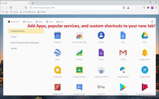 Brave Browser New Tab Theme  from Chrome web store to be run with OffiDocs Chromium online