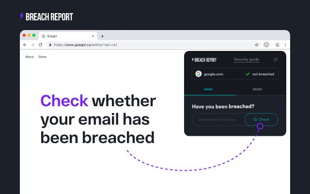 Breach Report  from Chrome web store to be run with OffiDocs Chromium online