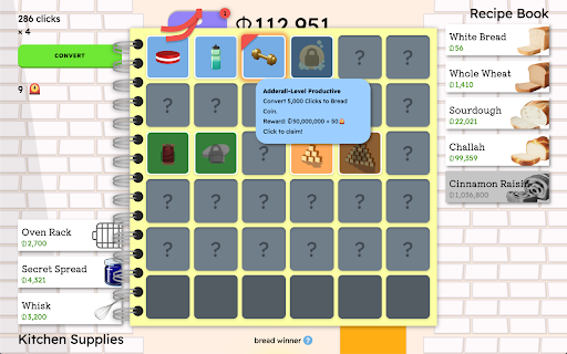 Bread Winner Companion  from Chrome web store to be run with OffiDocs Chromium online