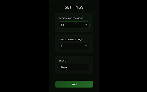 Breathe  from Chrome web store to be run with OffiDocs Chromium online
