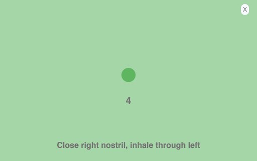 Breathing Exercise Extension  from Chrome web store to be run with OffiDocs Chromium online