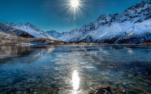 Breathtaking shot of a beautiful frozen lake  from Chrome web store to be run with OffiDocs Chromium online