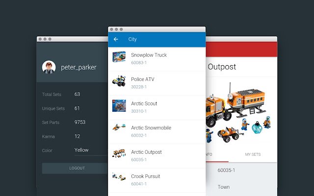 BrickBox LEGO Set List Manager  from Chrome web store to be run with OffiDocs Chromium online