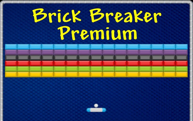 Brick Breaker Premium de Chrome web store se ejecutará con OffiDocs Chromium en línea
