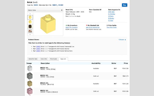 BrickBuyer  from Chrome web store to be run with OffiDocs Chromium online