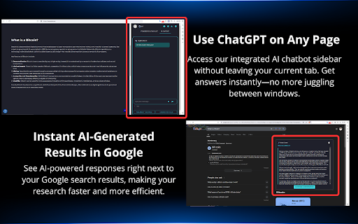 BrightCrafter: Productivity tool with ChatGPT integration  from Chrome web store to be run with OffiDocs Chromium online