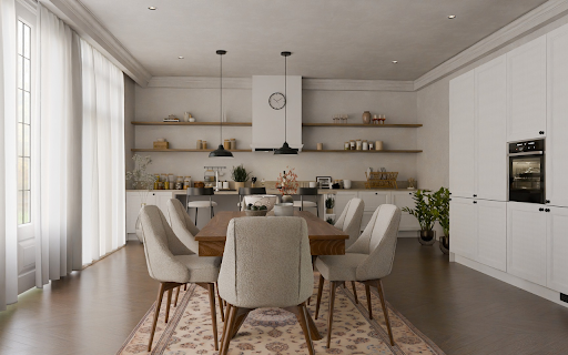 Bright white room  from Chrome web store to be run with OffiDocs Chromium online