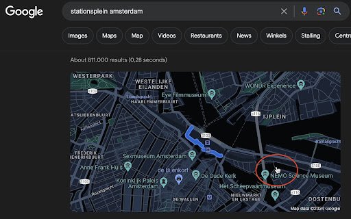 Bring back Google Maps  from Chrome web store to be run with OffiDocs Chromium online