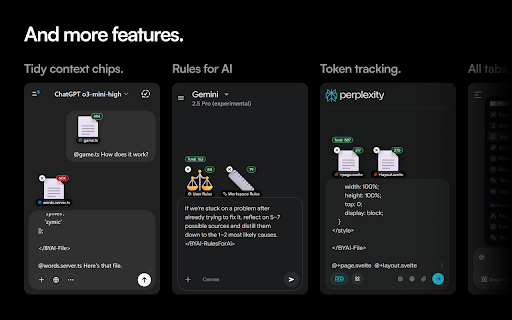 BringYourAI: Connect VSCode to ChatGPT  from Chrome web store to be run with OffiDocs Chromium online