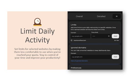 BroTime  from Chrome web store to be run with OffiDocs Chromium online