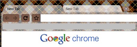 Тема Brown Argyle из интернет-магазина Chrome будет работать с OffiDocs Chromium онлайн