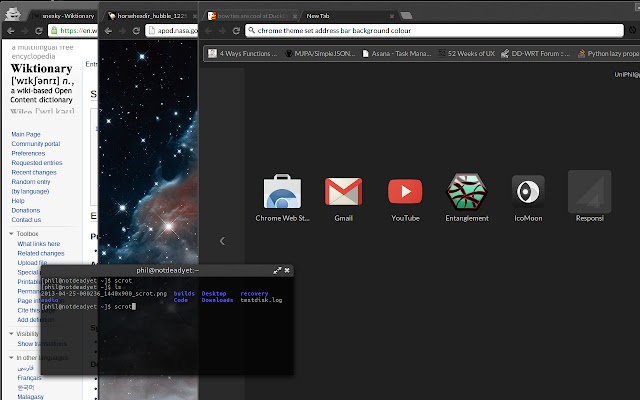 Browse Darker Less Darkly  from Chrome web store to be run with OffiDocs Chromium online