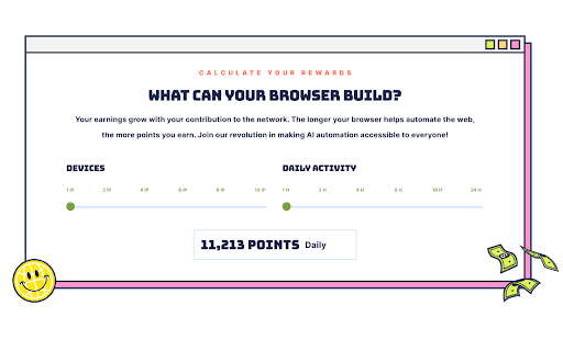 Browser Cash  from Chrome web store to be run with OffiDocs Chromium online