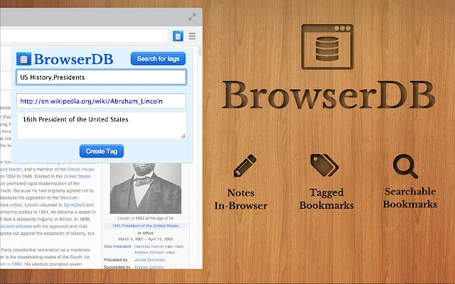 BrowserDB  from Chrome web store to be run with OffiDocs Chromium online