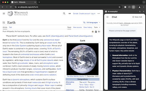 Browserpilot  from Chrome web store to be run with OffiDocs Chromium online