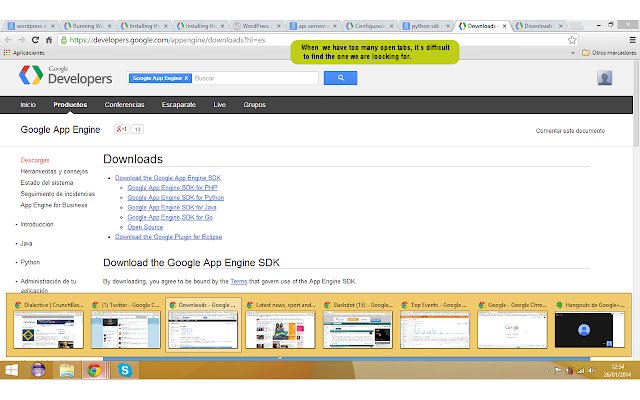 Jelajahi tab dari toko web Chrome untuk dijalankan dengan OffiDocs Chromium online