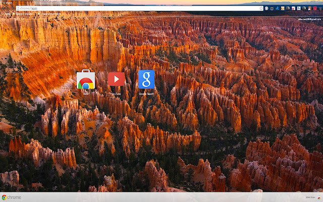 Bryce Canyon Sunrise  from Chrome web store to be run with OffiDocs Chromium online