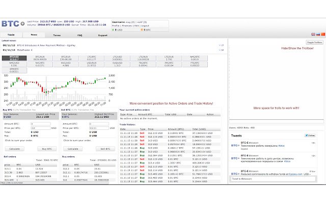 BTC e Widescreen de Chrome web store se ejecutará con OffiDocs Chromium en línea