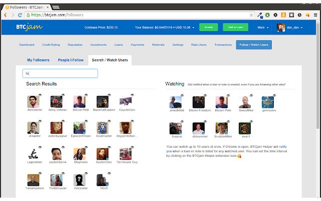 BTCjam Helper from Chrome web store to be run with OffiDocs Chromium online BTCjam Helper from Chrome web store to be run with OffiDocs Chromium online