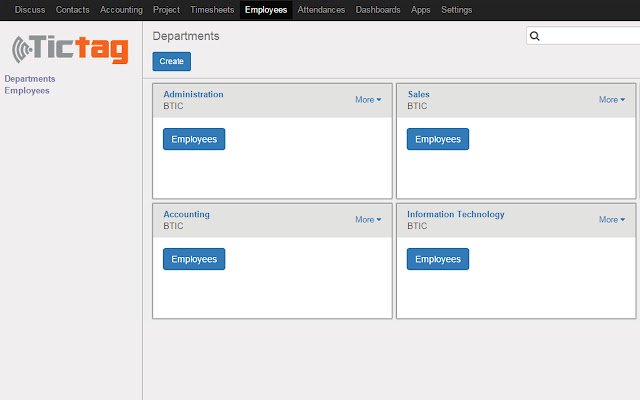 BTIC Attendance  from Chrome web store to be run with OffiDocs Chromium online