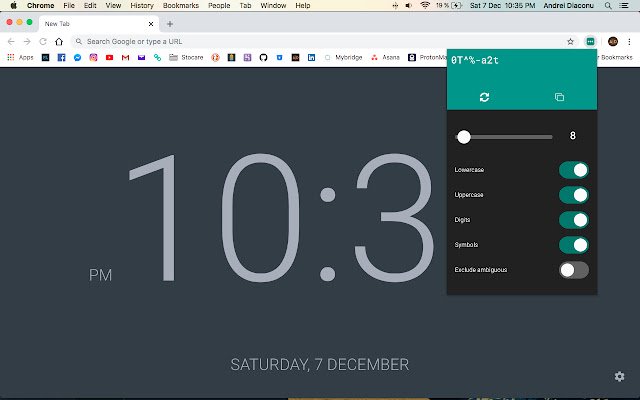 btPass: Secure password generator  from Chrome web store to be run with OffiDocs Chromium online