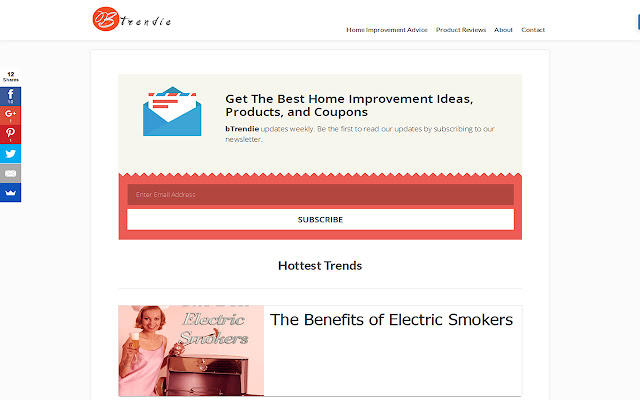bTrendie  from Chrome web store to be run with OffiDocs Chromium online