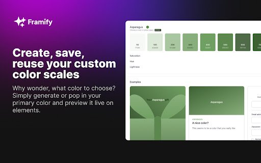 Bubble.io Toolkit Framify.io  from Chrome web store to be run with OffiDocs Chromium online