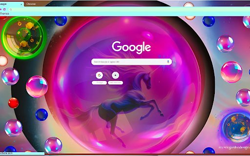 Bubbles  from Chrome web store to be run with OffiDocs Chromium online