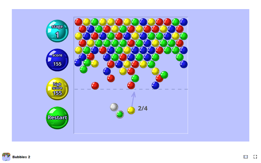 Bubbles 2 Game Pop bubbles in this exciting sequel to the classic!  from Chrome web store to be run with OffiDocs Chromium online