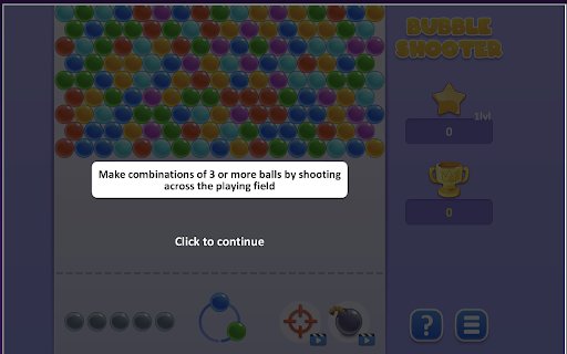 Bubble Shooter Poki Game  from Chrome web store to be run with OffiDocs Chromium online