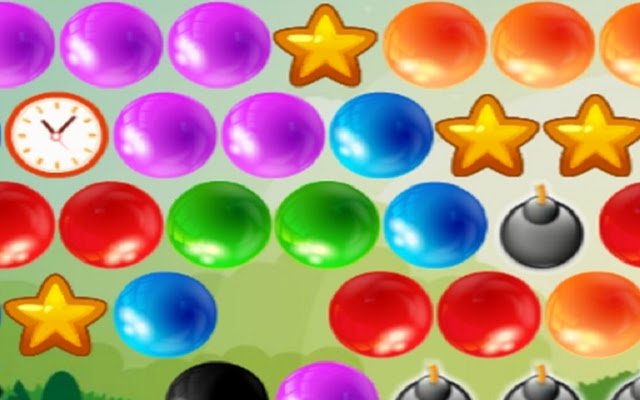 Bubble Shooter Stars de la boutique en ligne Chrome sera exécuté avec OffiDocs Chromium en ligne