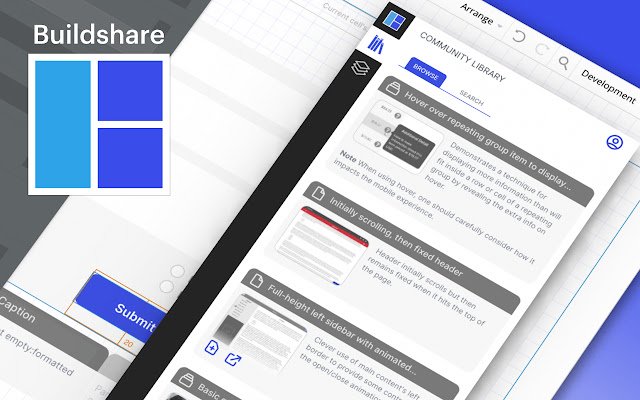 Buildshare từ cửa hàng Chrome trực tuyến sẽ được chạy với OffiDocs Chromium trực tuyến