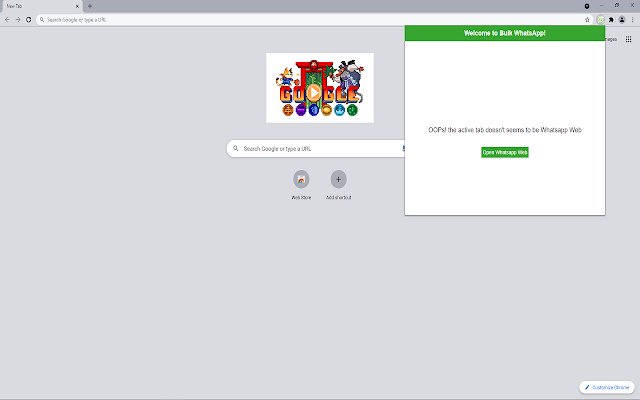 Bulk Messaging mula sa Chrome web store na tatakbo sa OffiDocs Chromium online