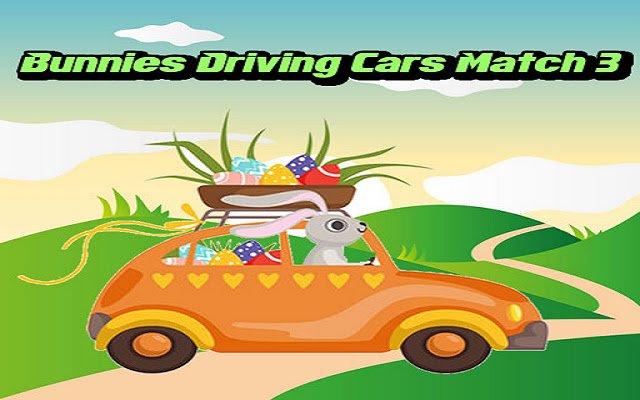 Bunnies Driving Cars Match 3 з веб-магазину Chrome буде запущено за допомогою OffiDocs Chromium онлайн