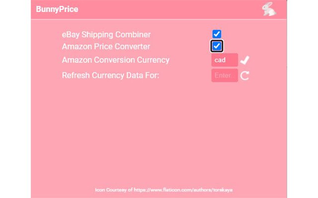 BunnyPrice  from Chrome web store to be run with OffiDocs Chromium online