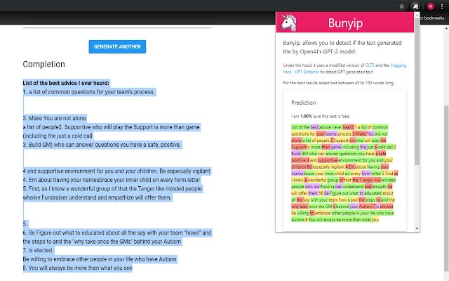 Bunyip Rileva tutti i glitter in natura. dal Chrome Web Store per essere eseguito con OffiDocs Chromium online