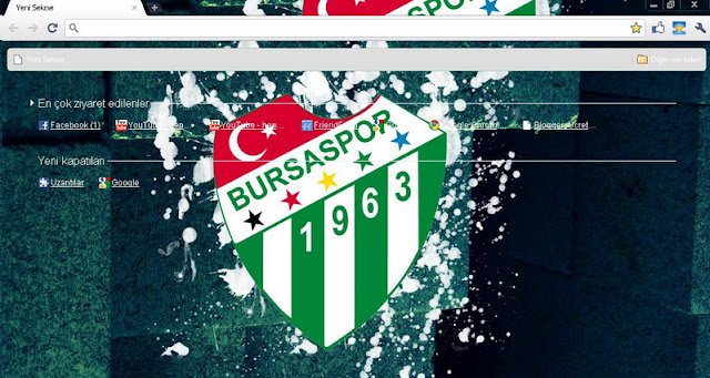Bursaspor Theme  from Chrome web store to be run with OffiDocs Chromium online